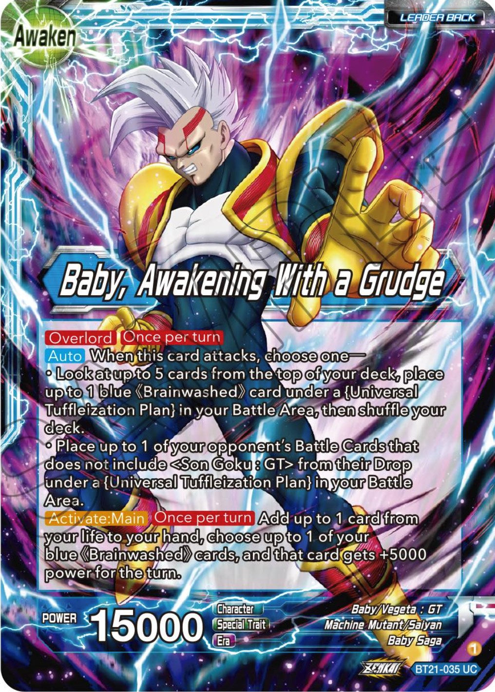 Baby // Baby, Awakening With a Grudge - BT21-035 (Normal) Near Mint_Normal
