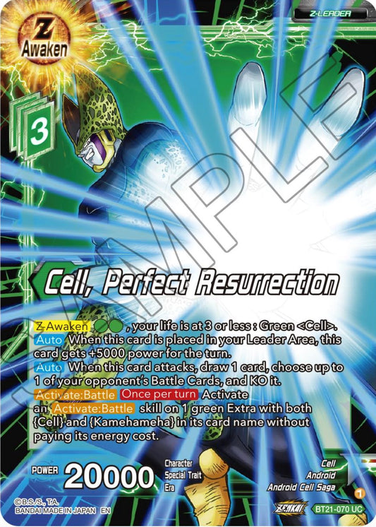 Cell, Perfect Resurrection - BT21-070 (Normal) Near Mint_Normal