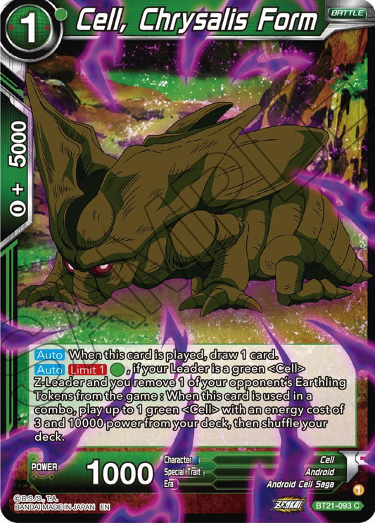 Cell, Chrysalis Form - BT21-093 (Normal) Near Mint_Normal