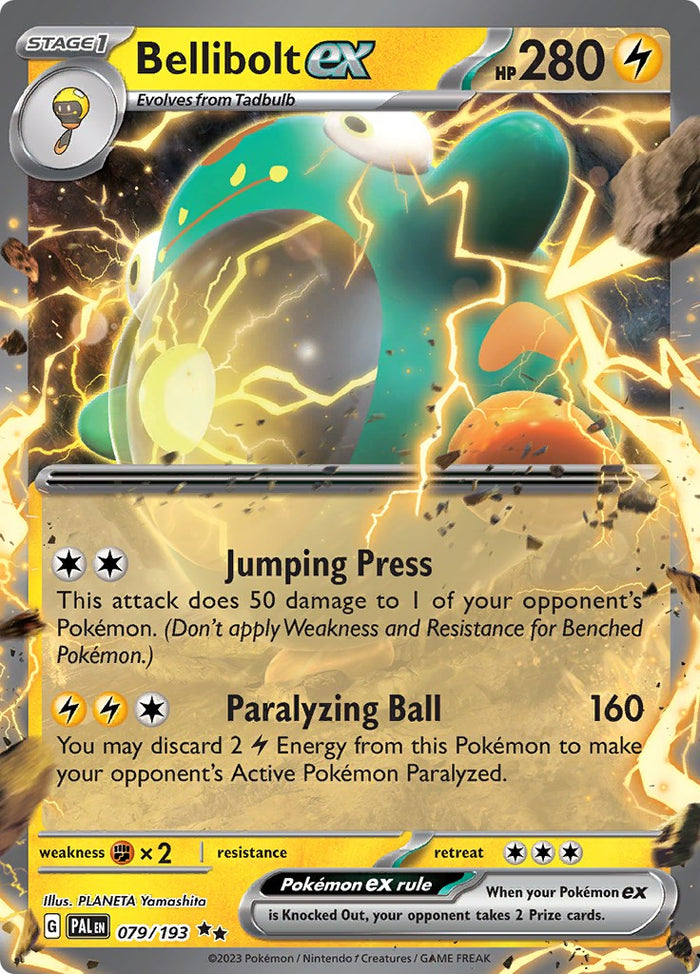 Bellibolt ex - 079/193 - 079/193 (Holo)