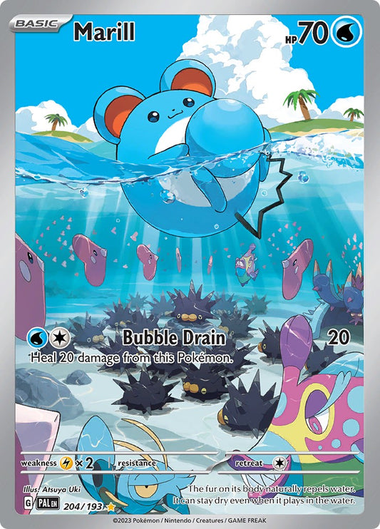Marill - 204/193 - 204/193 (Holo)