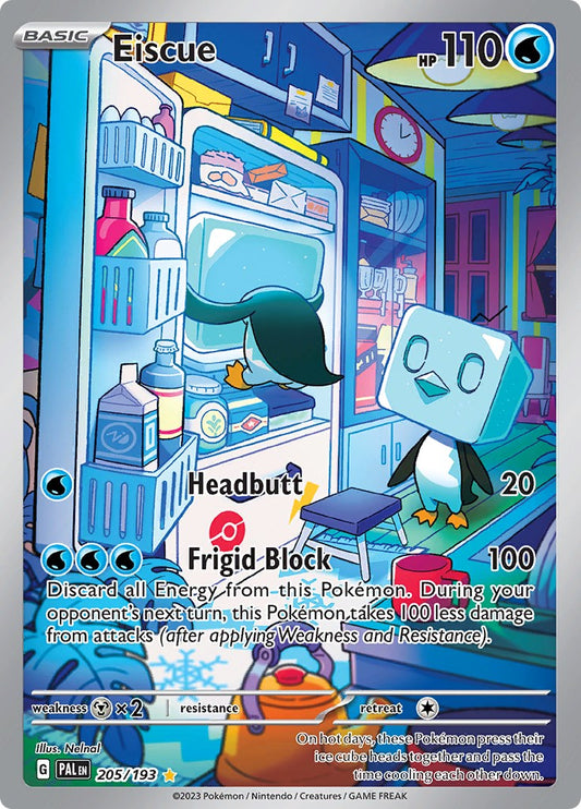 Eiscue - 205/193 - 205/193 (Holo)