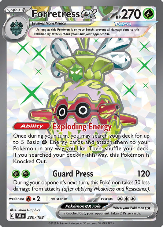 Forretress ex - 230/193 - 230/193 (Holo)