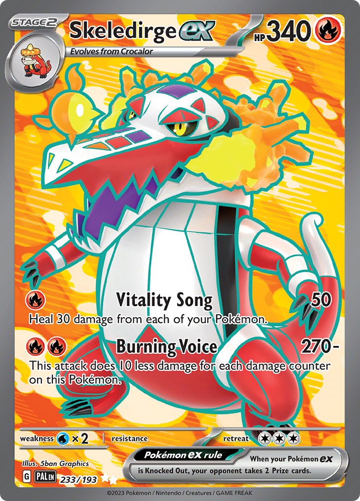 Skeledirge ex - 233/193 - 233/193 (Holo)