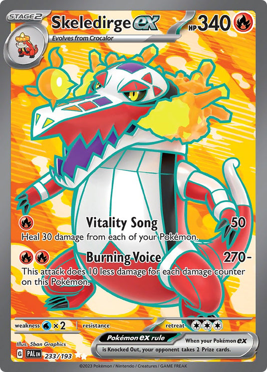 Skeledirge ex - 233/193 - 233/193 (Holo)
