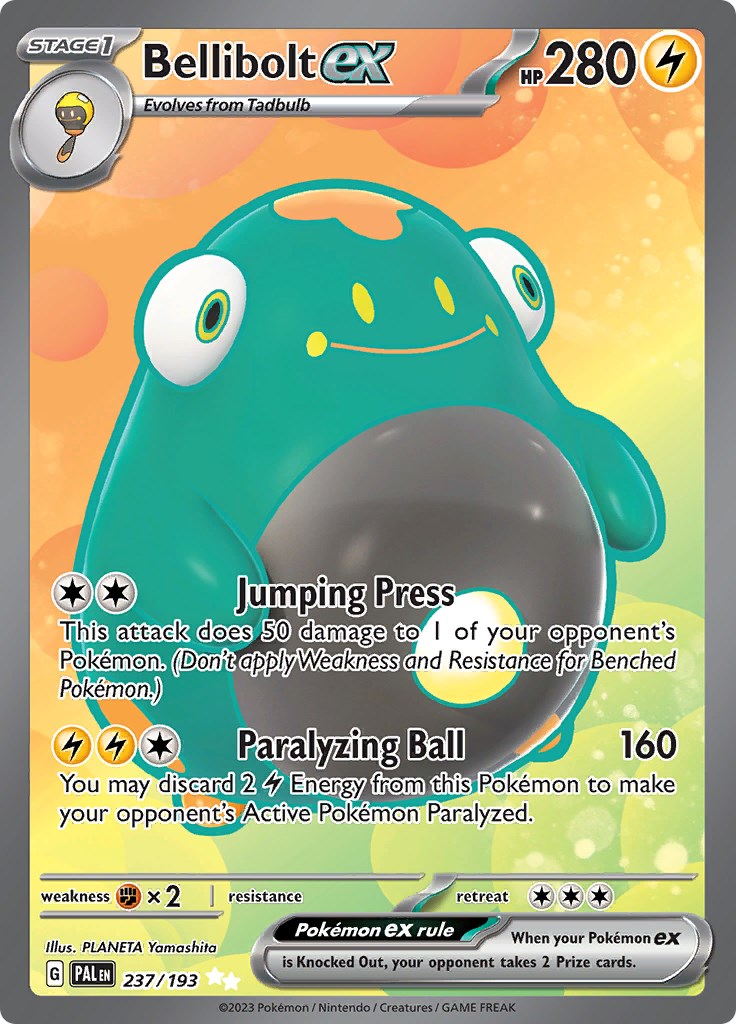 Bellibolt ex - 237/193 - 237/193 (Holo)