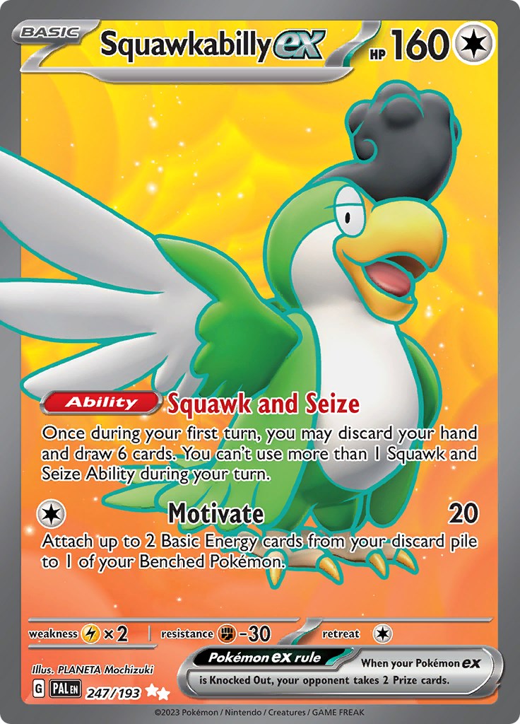 Squawkabilly ex - 247/193 - 247/193 (Holo)