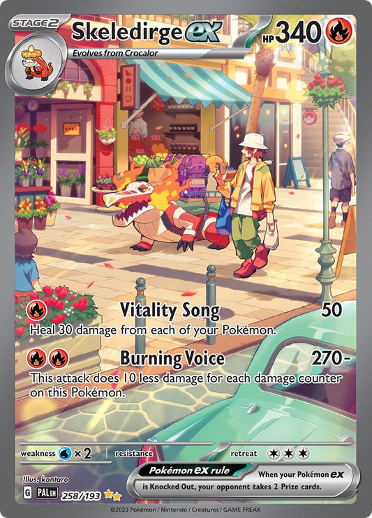 Skeledirge ex - 258/193 - 258/193 (Holo)