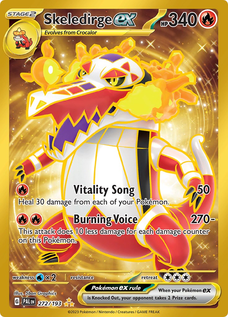 Skeledirge ex - 272/193 - 272/193 (Holo)