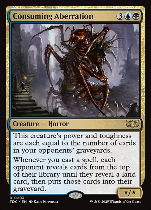 Consuming Aberration TDC #283 Non-Foil
