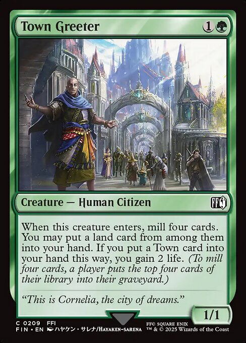 Town Greeter - 209 (Normal) Near Mint_Non-Foil