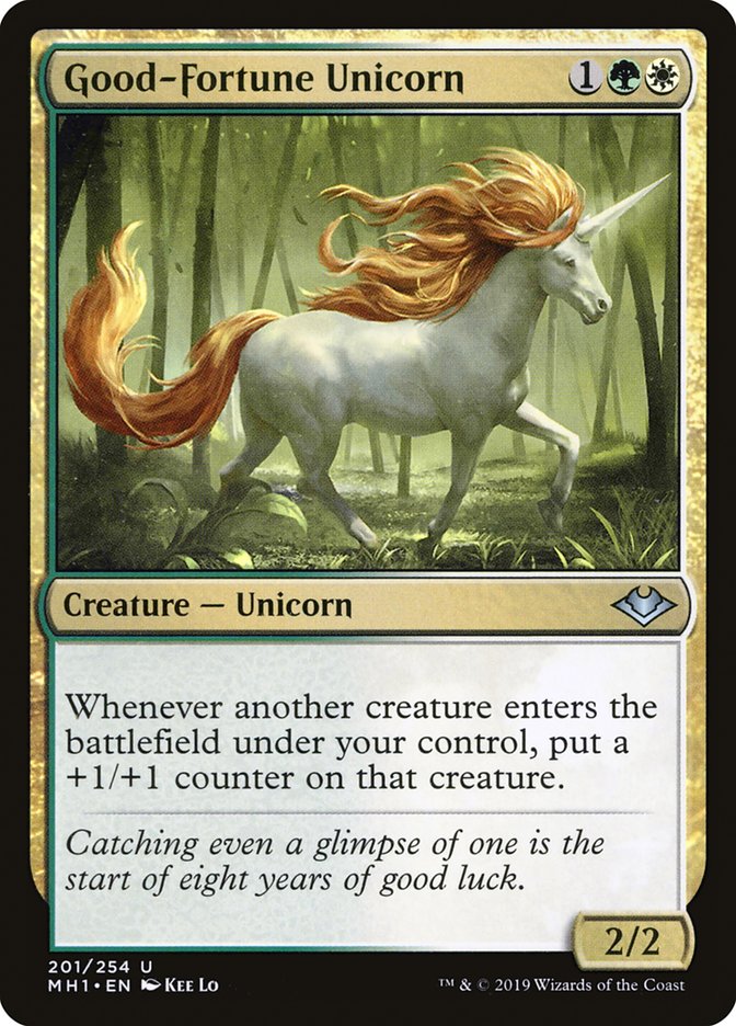 Good-Fortune Unicorn (MH1 201)