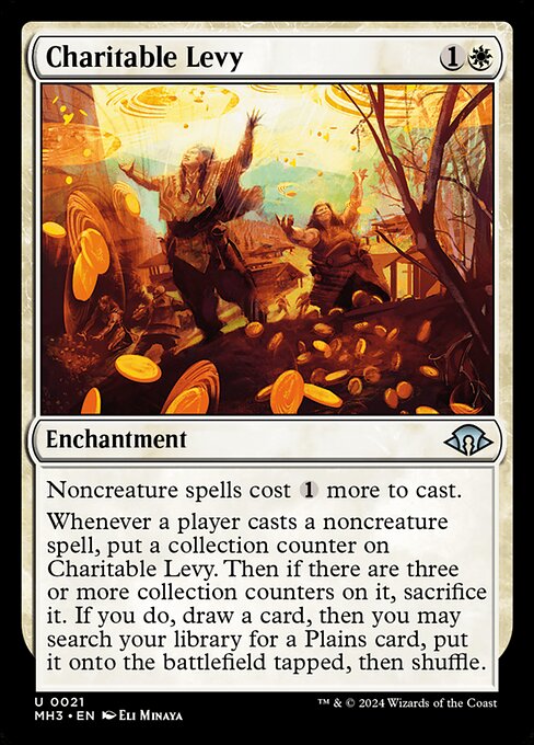 Charitable Levy - 21 (Normal) Near Mint_Non-Foil