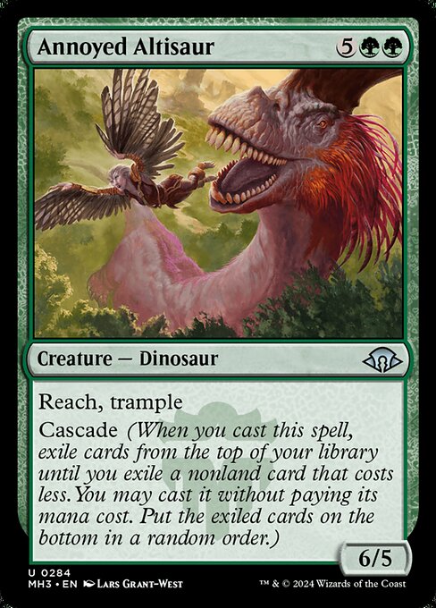 Annoyed Altisaur - 284 (Normal) Near Mint_Non-Foil