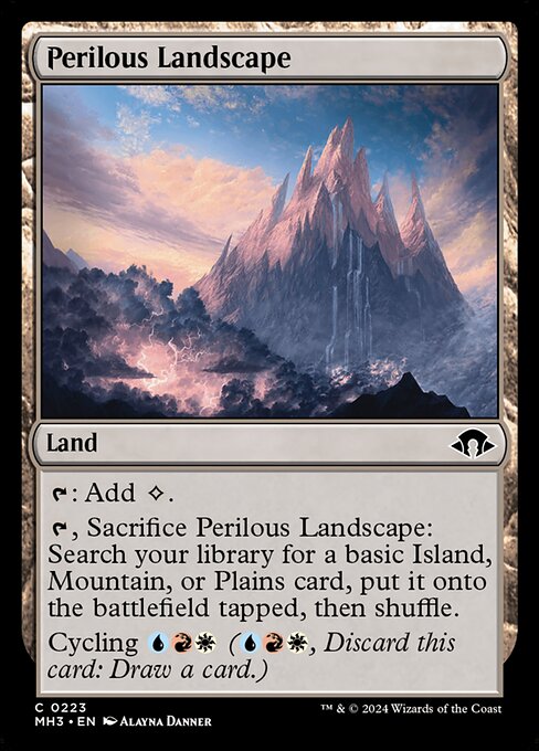 Perilous Landscape - 223 (Normal) Near Mint_Non-Foil