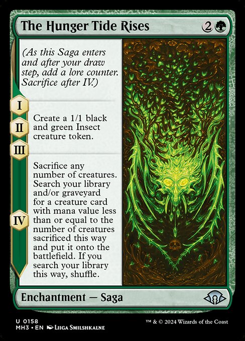 The Hunger Tide Rises - 158 (Normal) Near Mint_Non-Foil