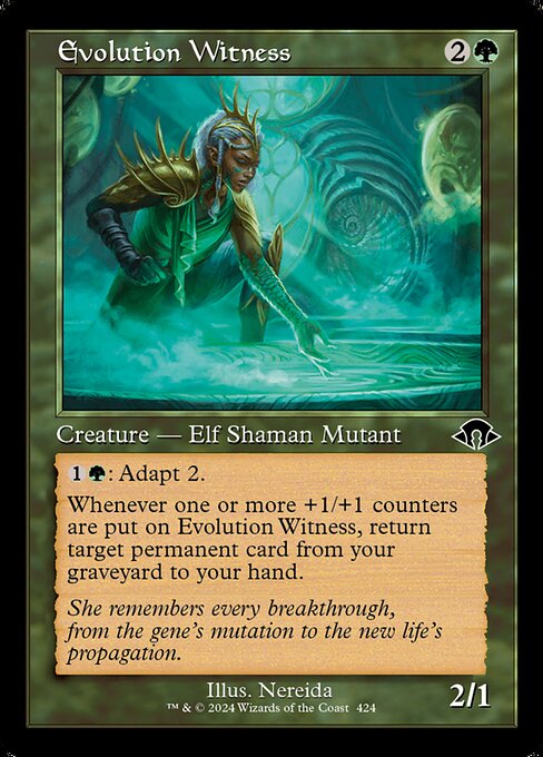 Evolution Witness Retro - 424 (Foil) Near Mint_Foil