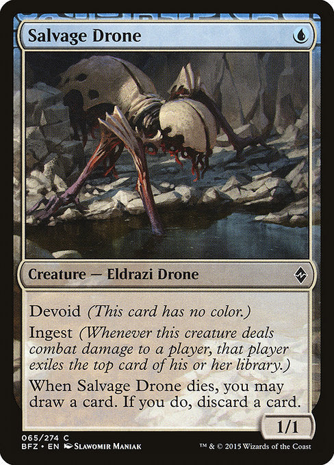 Salvage Drone - 65 (Normal) Near Mint_Non-Foil