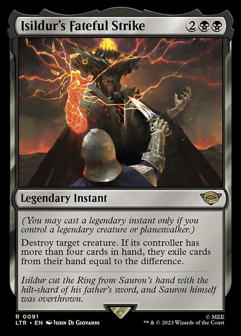Isildur's Fateful Strike - 91 (Normal) Near Mint_Non-Foil