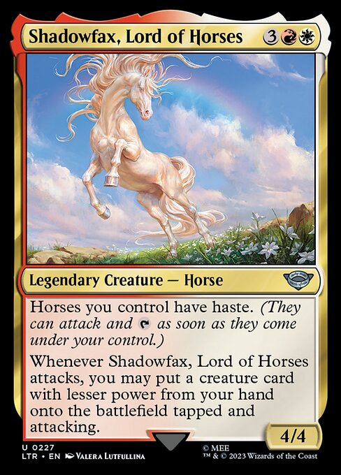 Shadowfax, Lord of Horses - 227 (Normal) Near Mint_Non-Foil