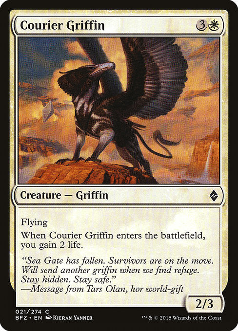 Courier Griffin - 21 (Normal) Near Mint_Non-Foil