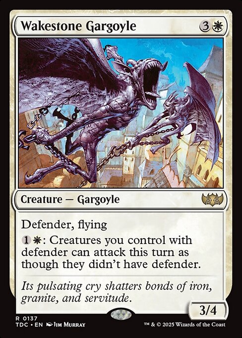 Wakestone Gargoyle TDC #137 Non-Foil