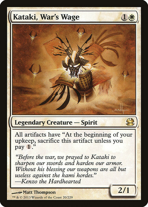 Kataki, War's Wage - 20 (Normal) Near Mint_Non-Foil