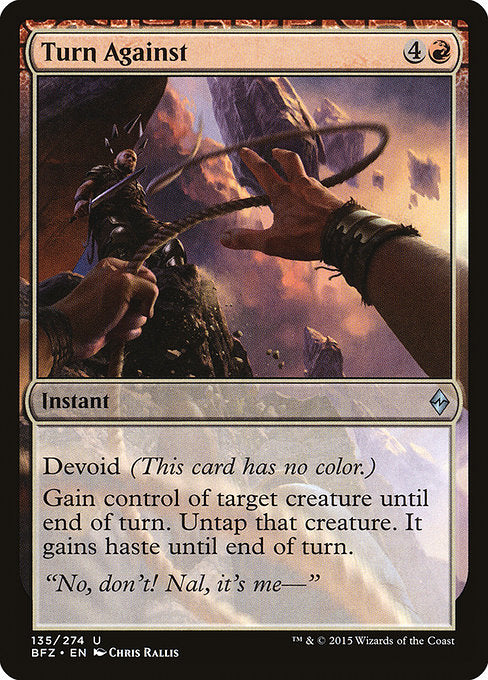 Turn Against - 135 (Normal) Near Mint_Non-Foil
