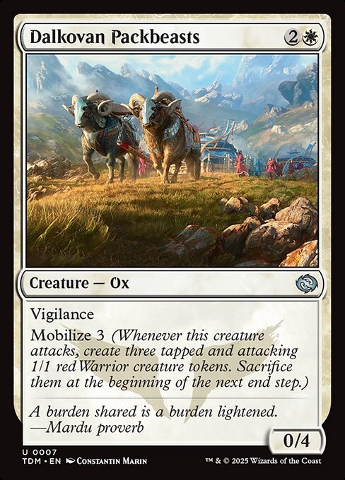 Dalkovan Packbeasts - 7 (Normal) Near Mint_Non-Foil