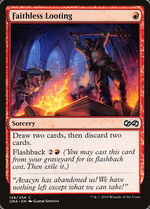 Faithless Looting - 128 (Normal) Near Mint_Non-Foil