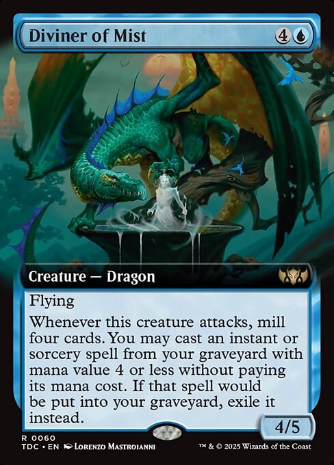 Diviner of Mist - 60 (Normal) Near Mint_Non-Foil