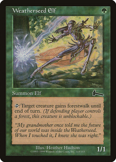 Weatherseed Elf ULG #115 Non-Foil