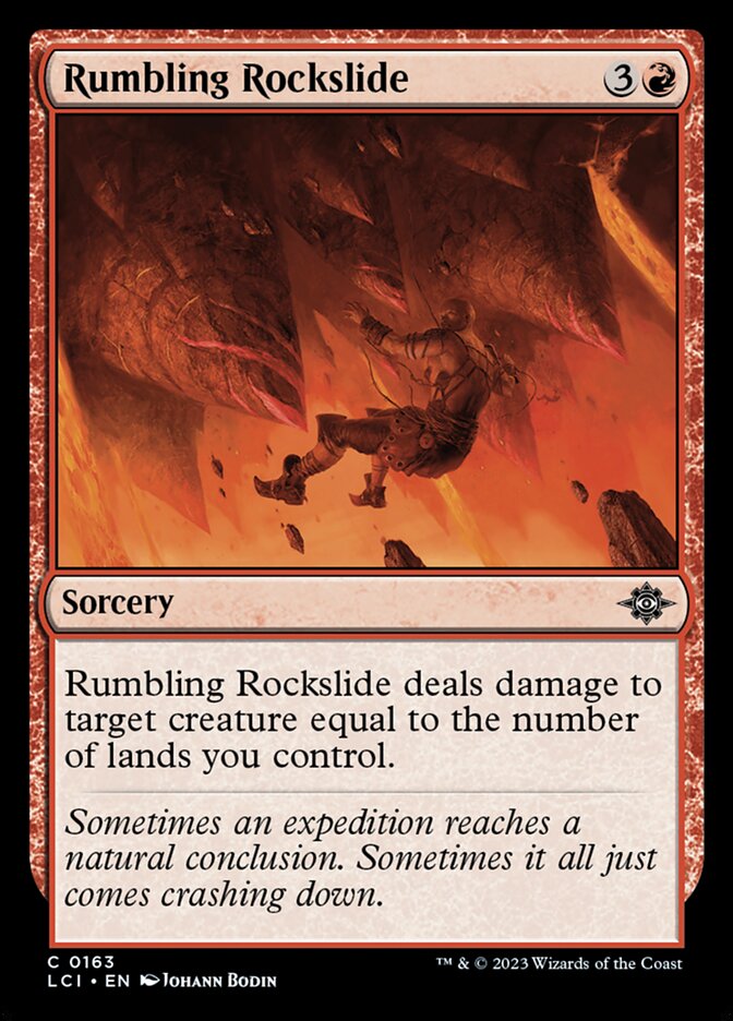 Rumbling Rockslide - 163
