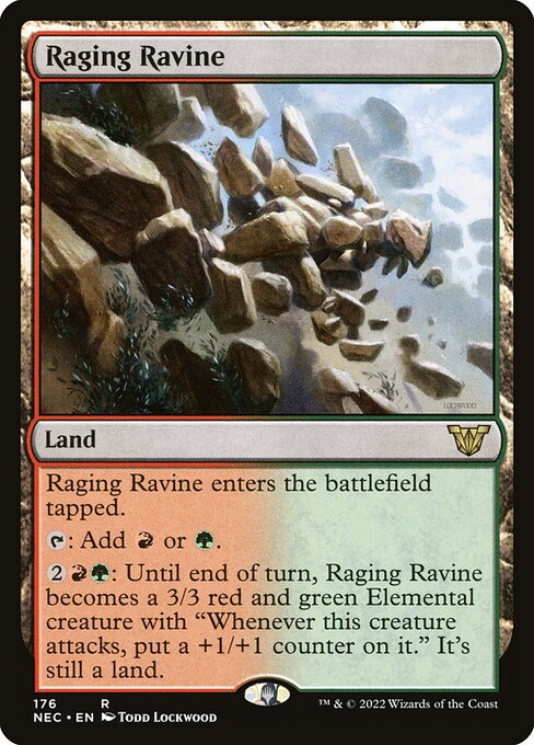 Raging Ravine NEC #176 Non-Foil