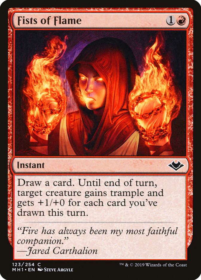 Fists of Flame (MH1 123)