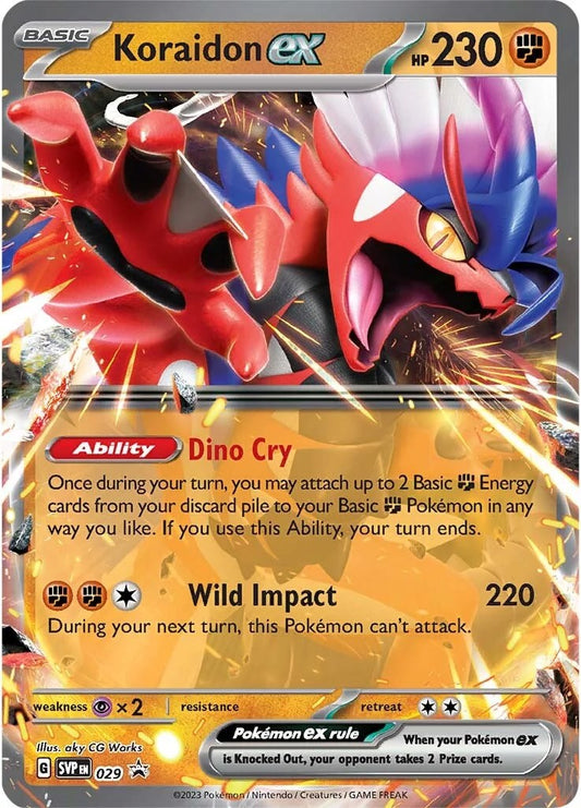Koraidon ex - 029 - 29 (Holo)