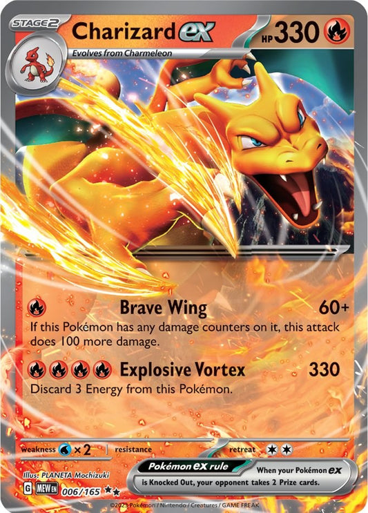 Charizard ex - 006/165 - 006/165 (Holo)