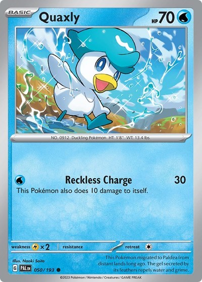 Quaxly - 050/193 (Summer 2023 Collector Chest) - 050/193 (Holo)