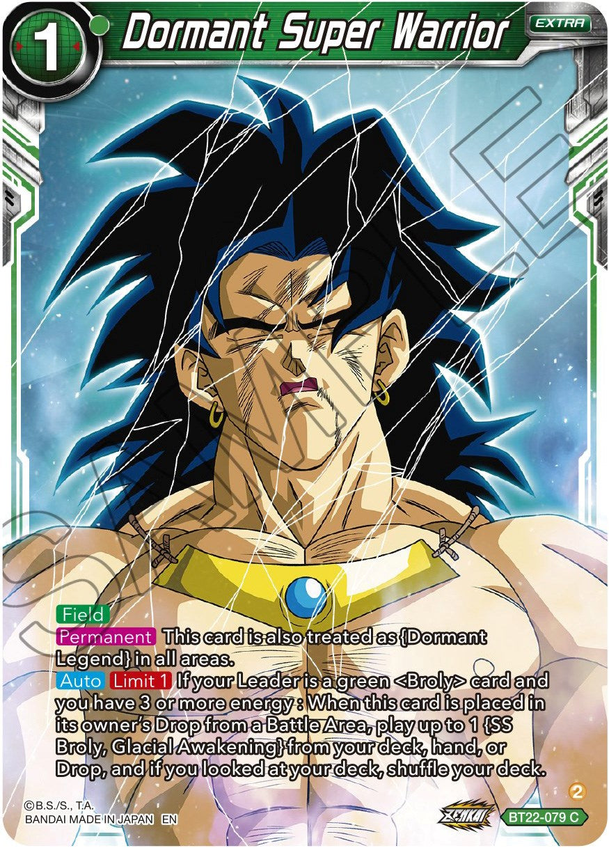 Dormant Super Warrior - BT22-079 (Normal) Near Mint_Normal