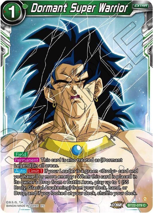 Dormant Super Warrior - BT22-079 (Normal) Near Mint_Normal