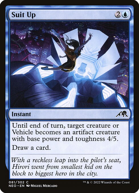 Suit Up NEO #81 Non-Foil