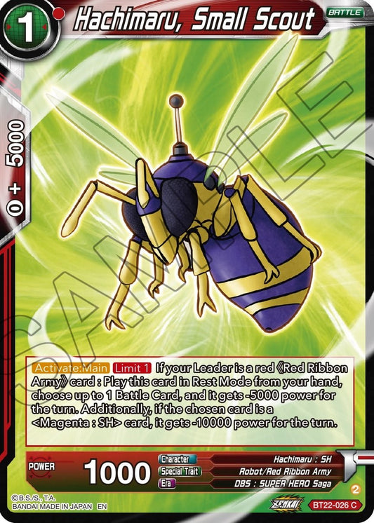 Hachimaru, Small Scout - BT22-026 (Normal) Near Mint_Normal