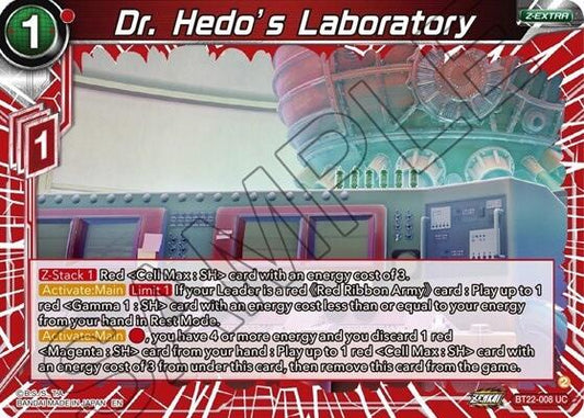 Dr. Hedo's Laboratory - BT22-008 (Normal) Near Mint_Normal