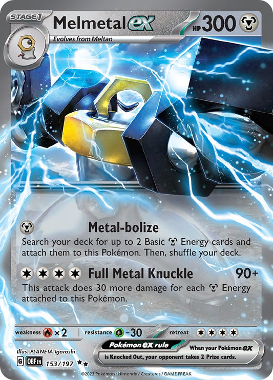 Melmetal ex - 153/197 (Holo)