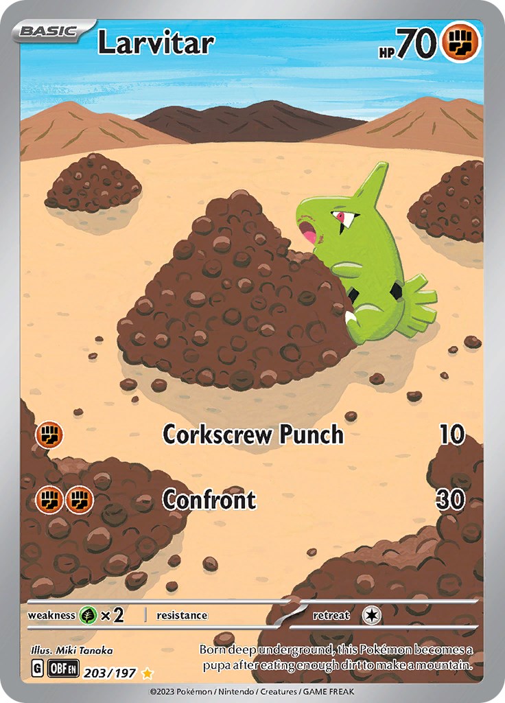 Larvitar - 203/197 (Holo)