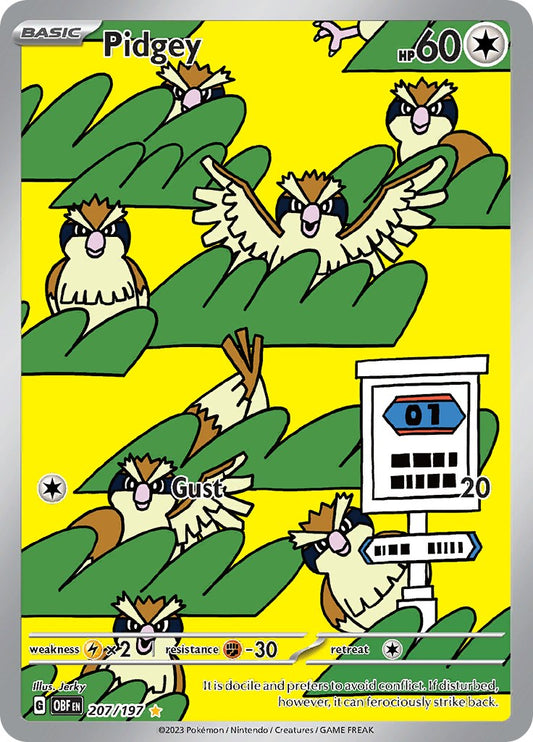 Pidgey - 207/197 - 207/197 (Holo)