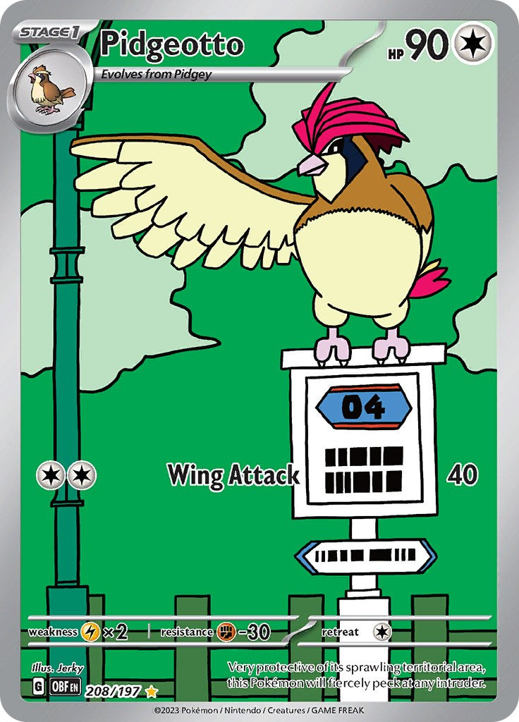 Pidgeotto - 208/197 - 208/197 (Holo)