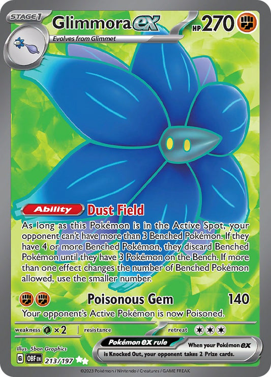 Glimmora ex - 213/197 - 213/197 (Holo)