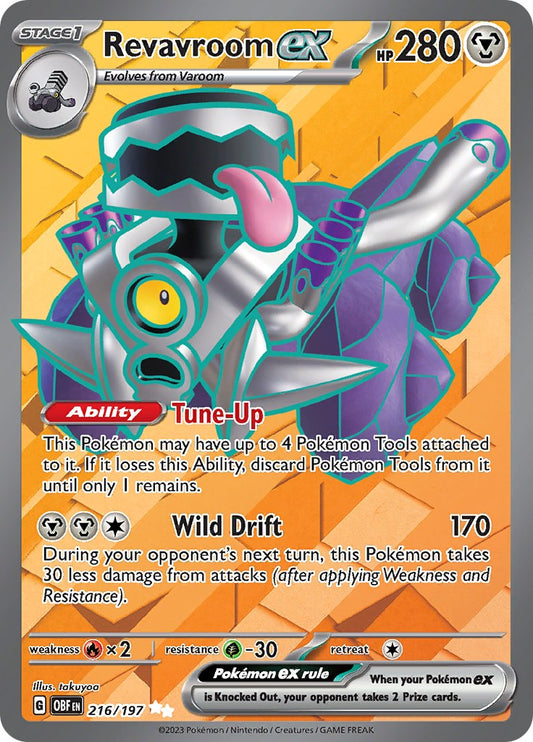 Revavroom ex - 216/197 - 216/197 (Holo)