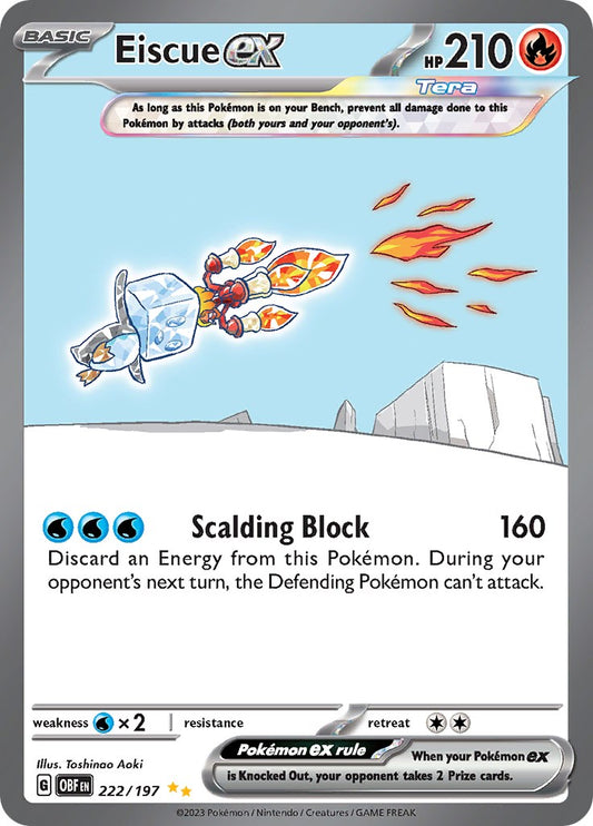 Eiscue ex - 222/197 - 222/197 (Holo)